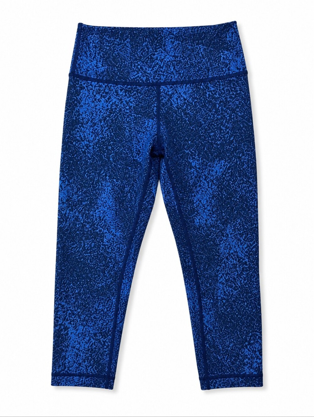 lululemon athletica Wunder Under Tight 23" in Blue Speckle Size 8 - Picture 2 of 3
